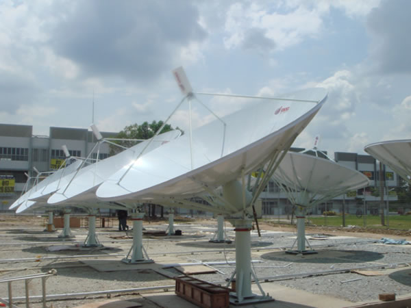  4.3m C-band, Ku-band Rx Only Antenna 